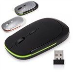 2,4 GHz 1600dpi Sem Fio Mouse Óptico com Mini Receptor USB